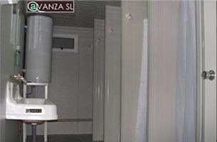 Avanza baño con calentador