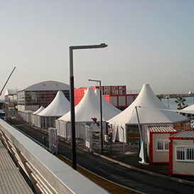 Avanza Soluciones Inmediatas construcción de escenario