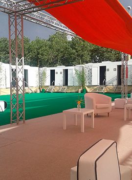 Avanza Soluciones Inmediatas estructura para evento
