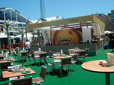 Avanza evento con mesas